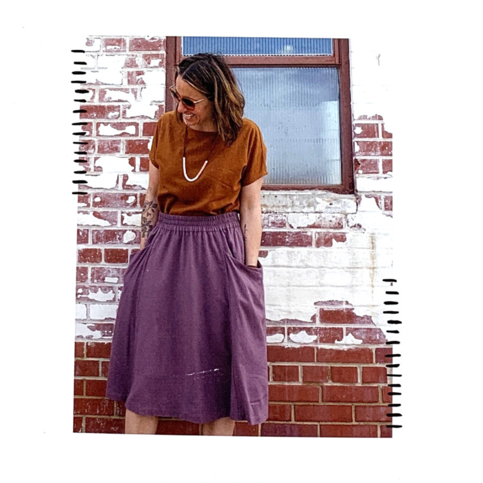 Gypsum Skirt Sewing Pattern By Sew Liberated