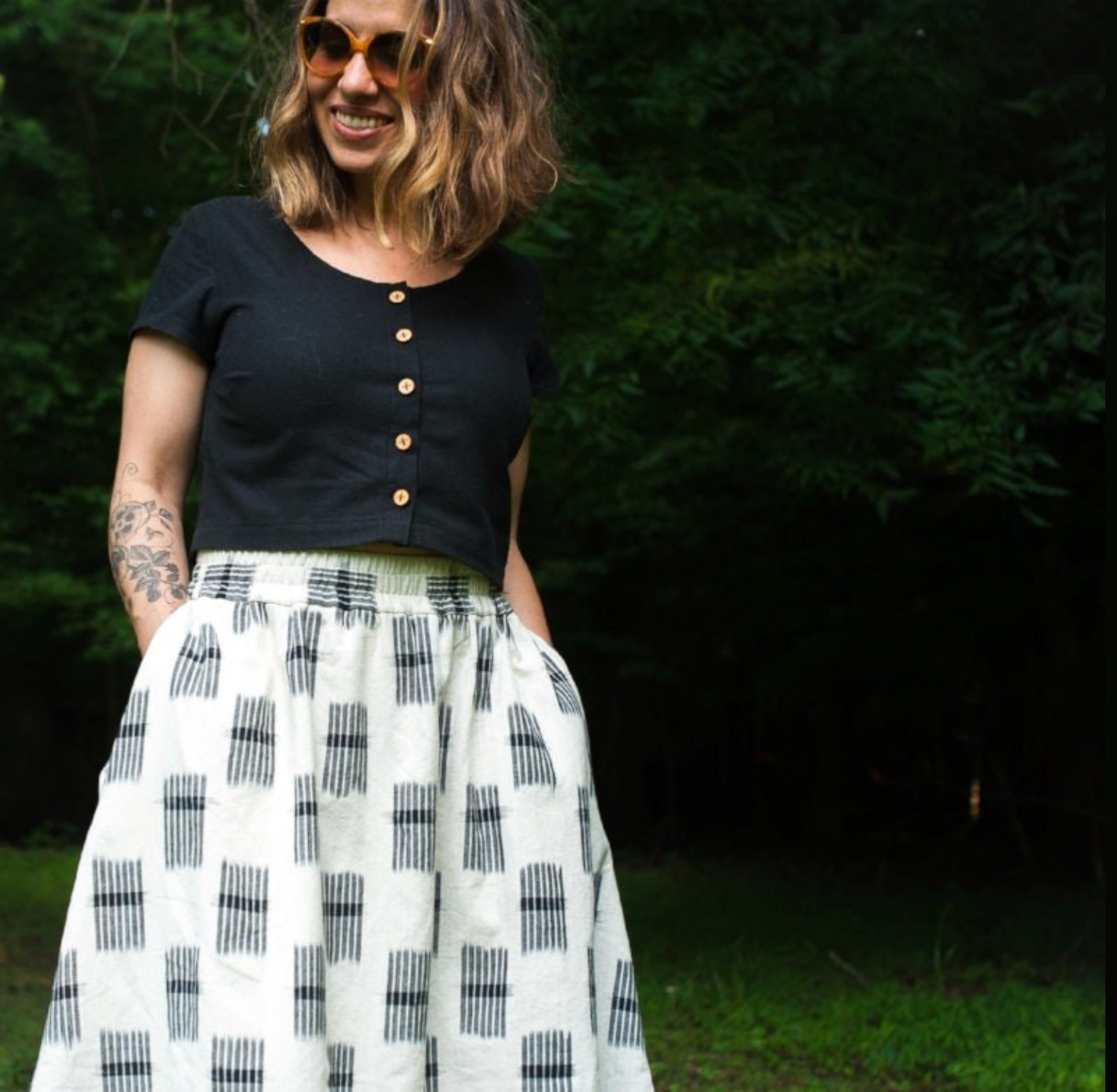 Gypsum Skirt Sewing Pattern By Sew Liberated