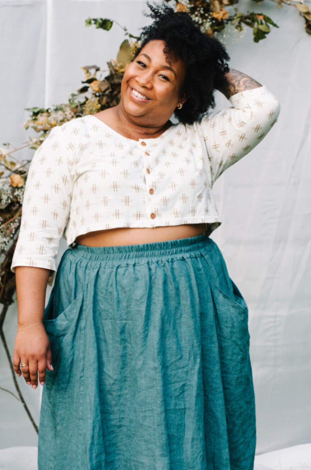 Gypsum Skirt Sewing Pattern By Sew Liberated