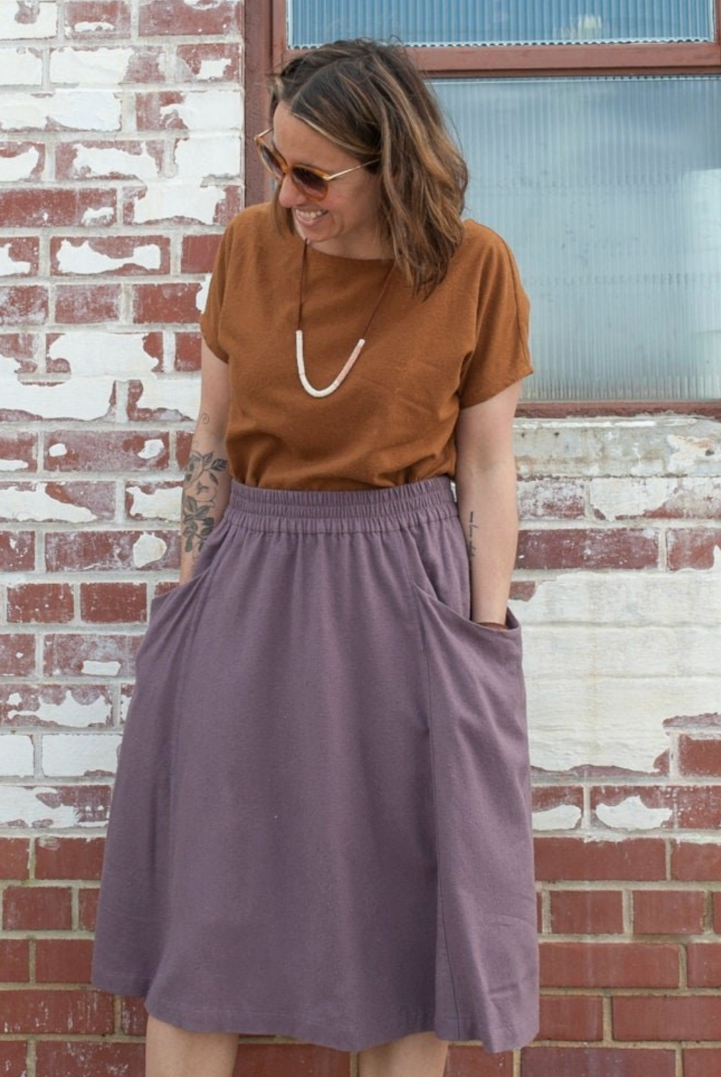 Gypsum Skirt Sewing Pattern By Sew Liberated