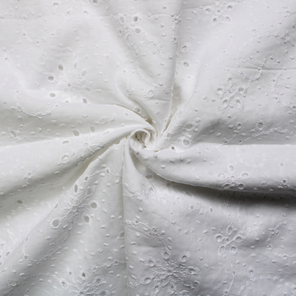 Cotton Embroidery Anglaise 9 Hole