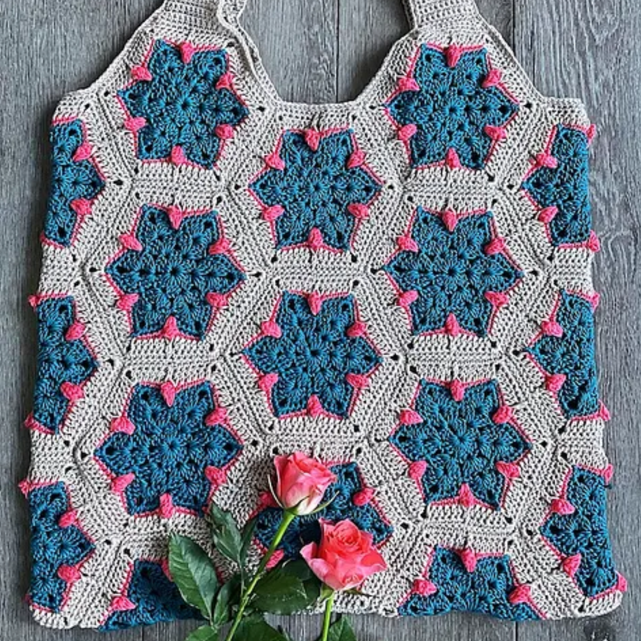 Star Flower Tote Bag Kit