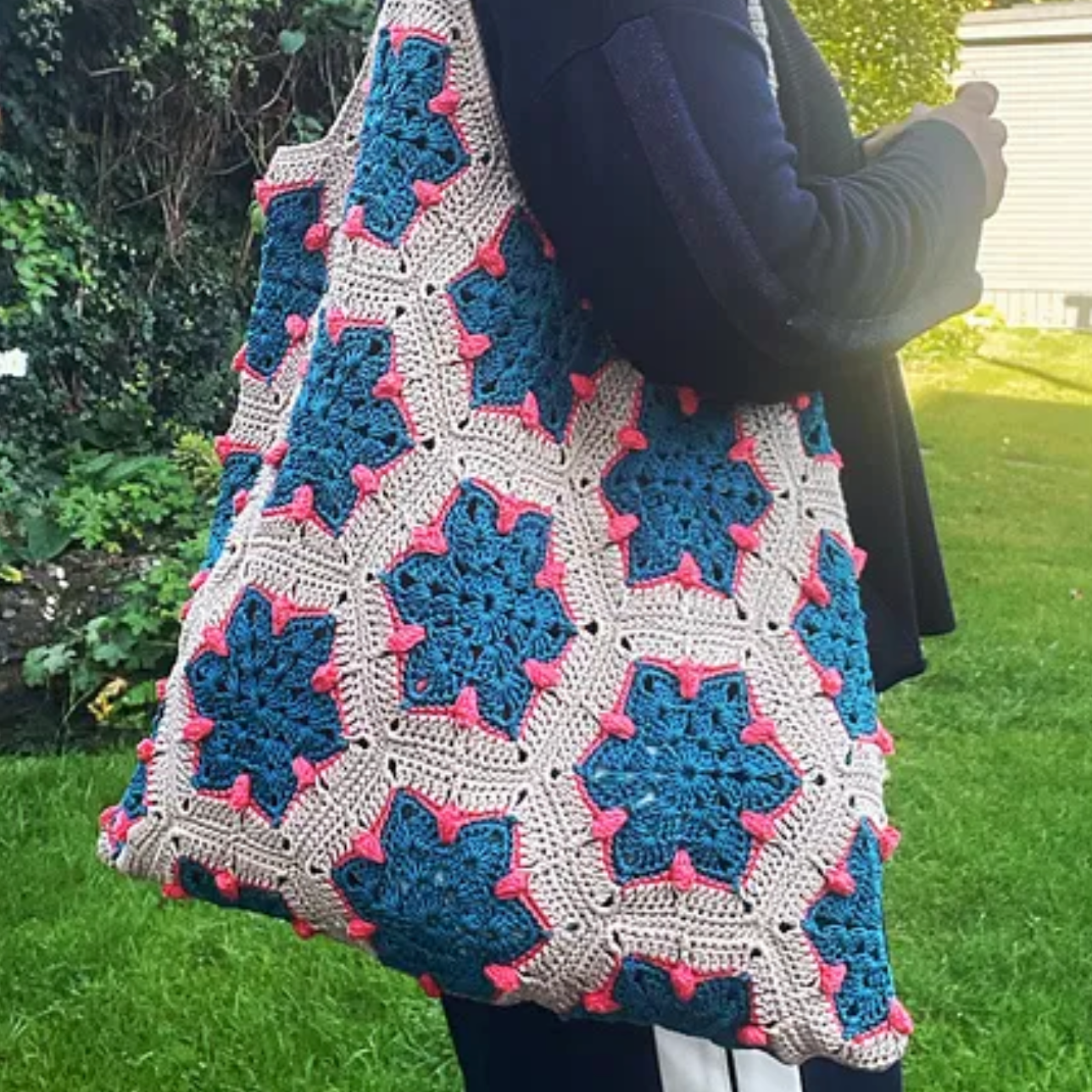 Star Flower Tote Bag Kit