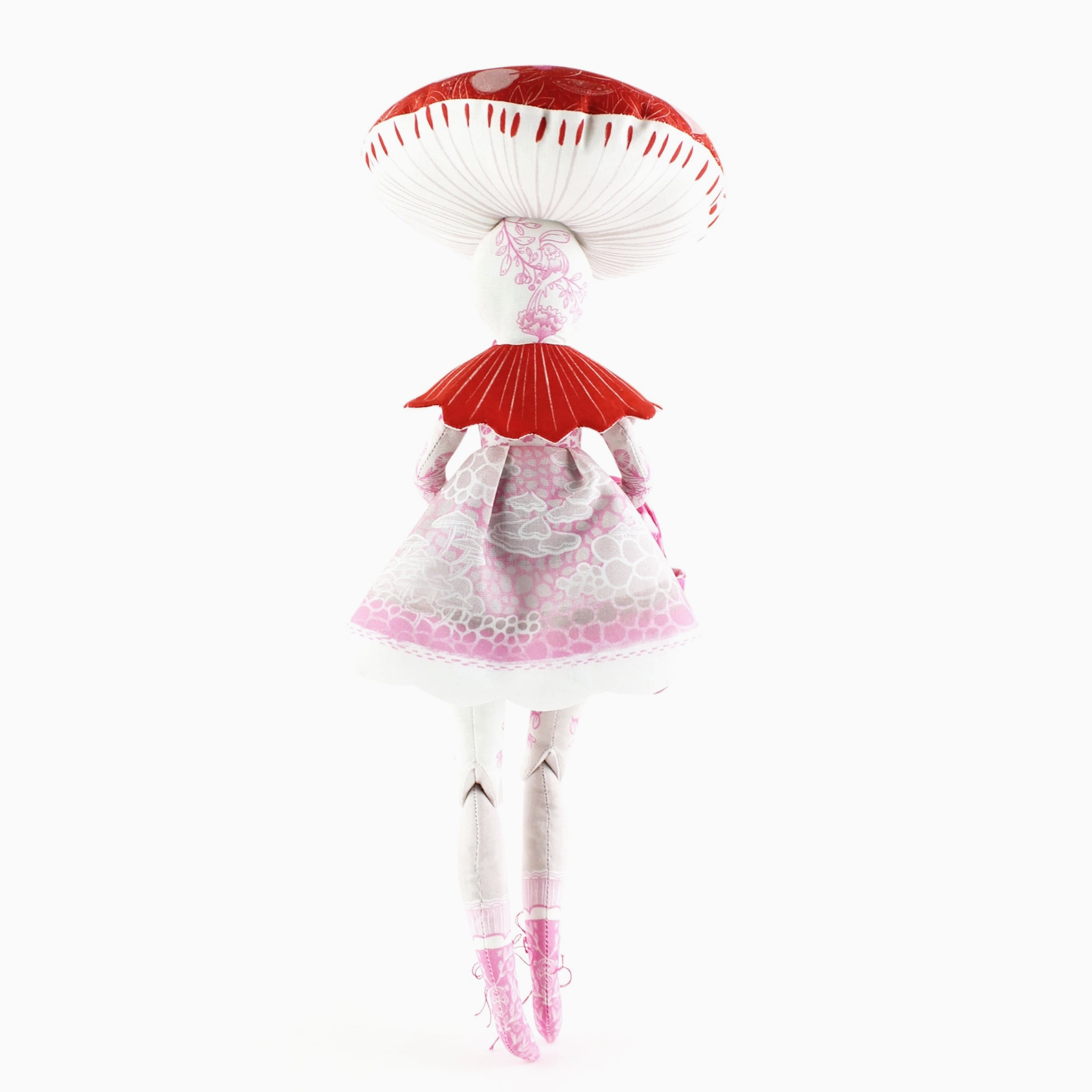 Miss Ella DIY Dolly Kit : Patience the Mushroom Girl + 20 Zen Cards