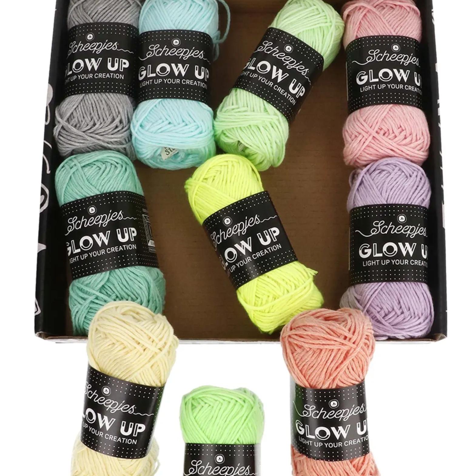 Scheepjes Glow Up Colour Pack 10x25g