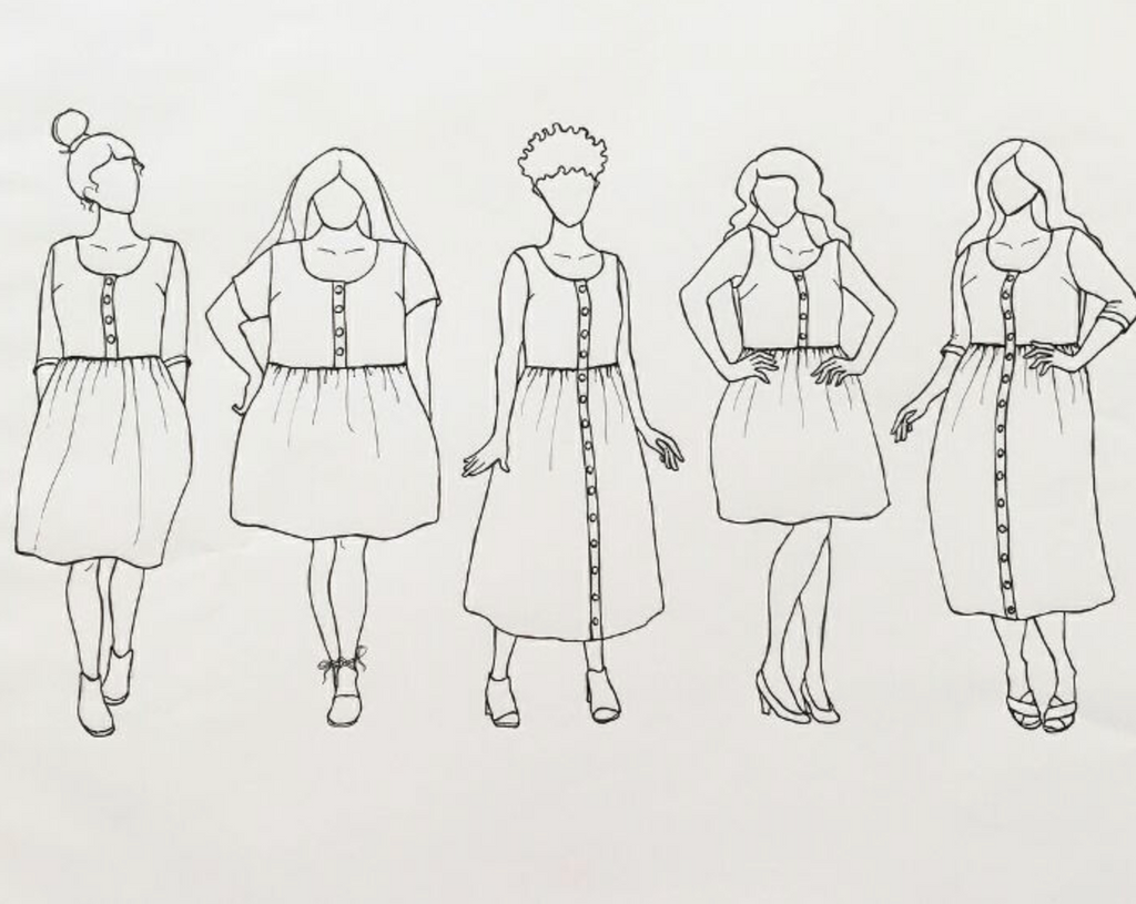 Hinterland Dress Sewing Pattern By Sew Liberated