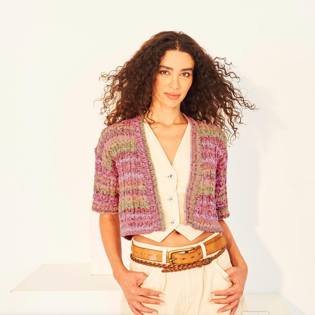 Stylecraft Colour Burst DK Pattern 10129 Cardigans