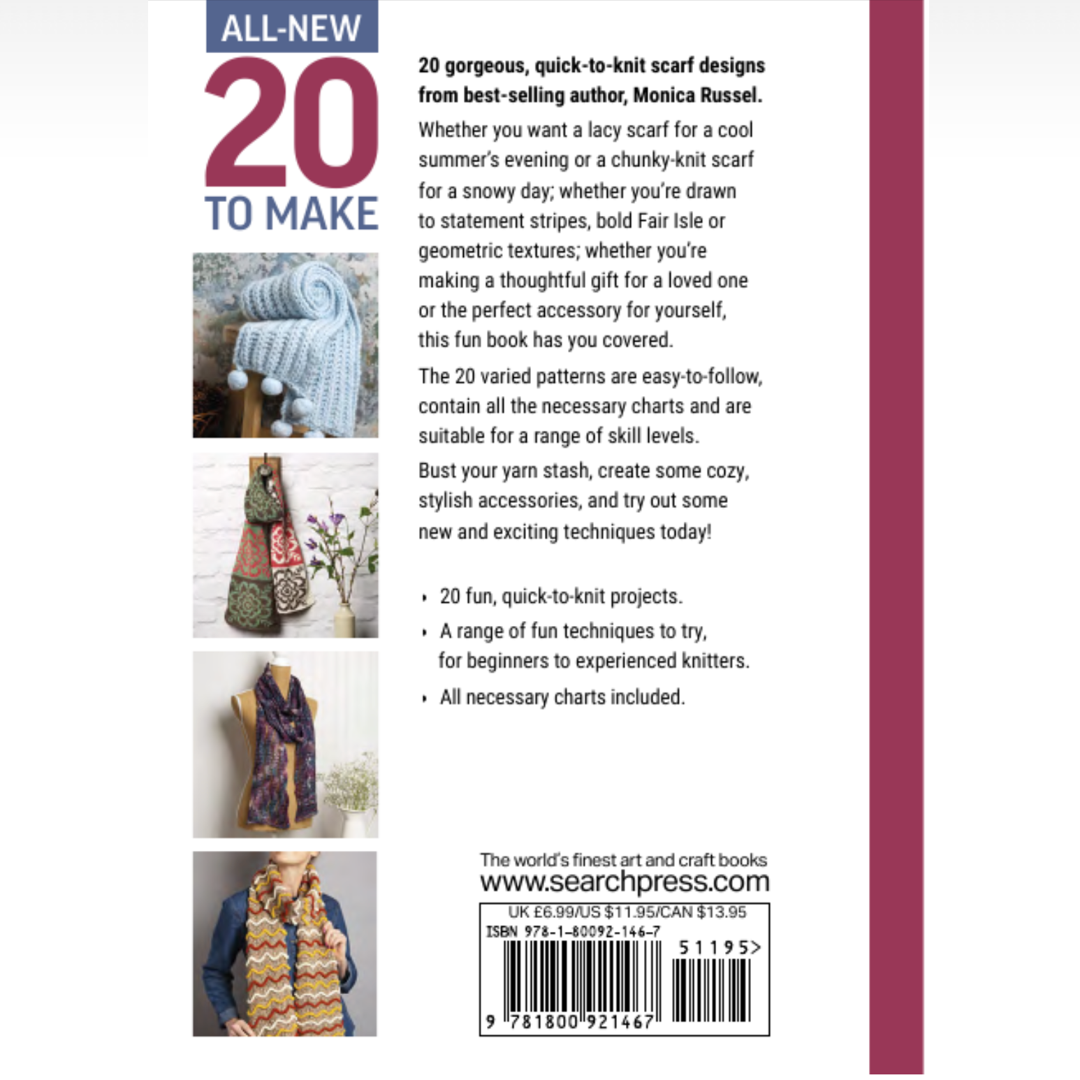 All New 20 To Make : Scarves to Knit