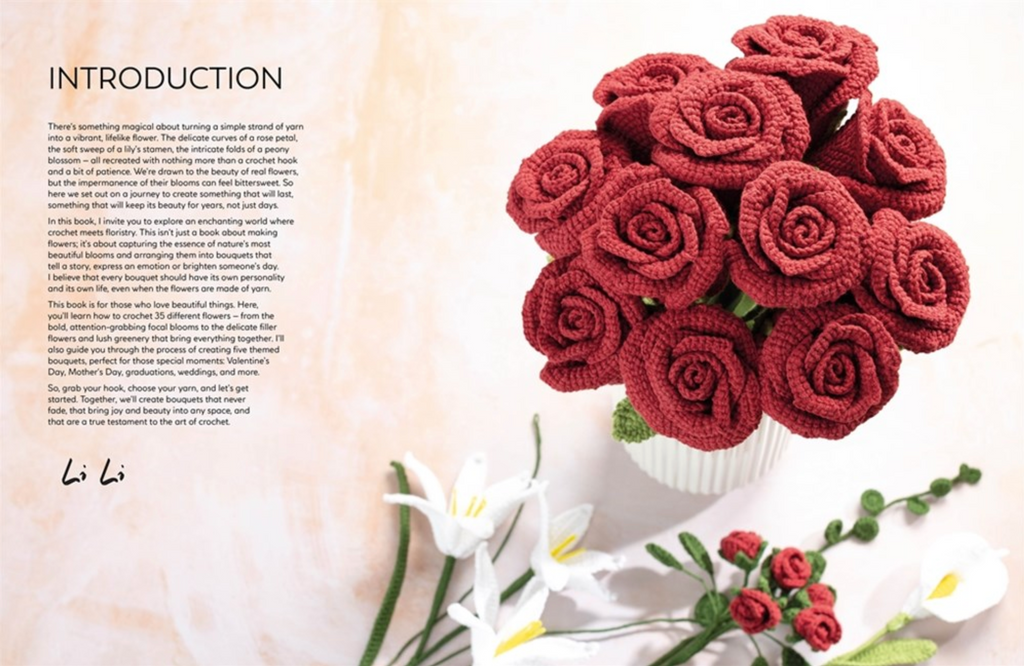 Crochet A Flower Bouquet by Li Li