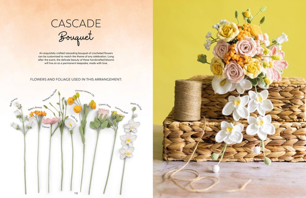Crochet A Flower Bouquet by Li Li