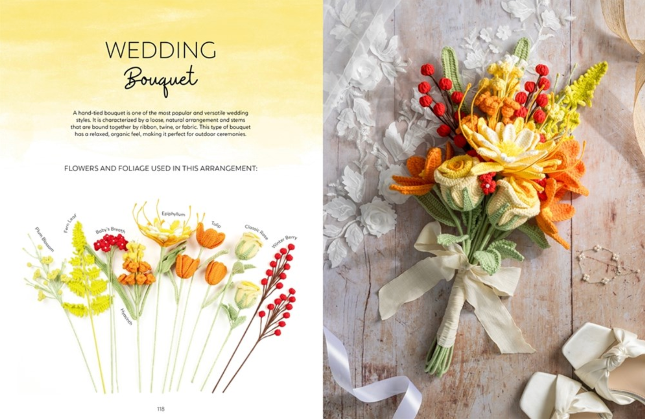 Crochet A Flower Bouquet by Li Li