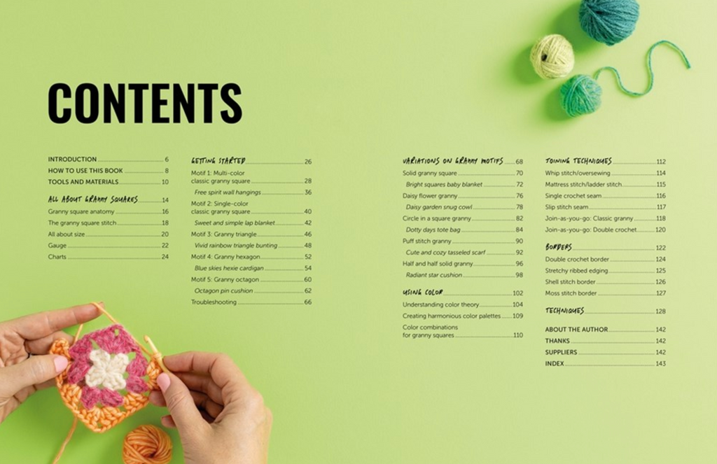 The Granny Square Crochet Bible by Lynne Rowe