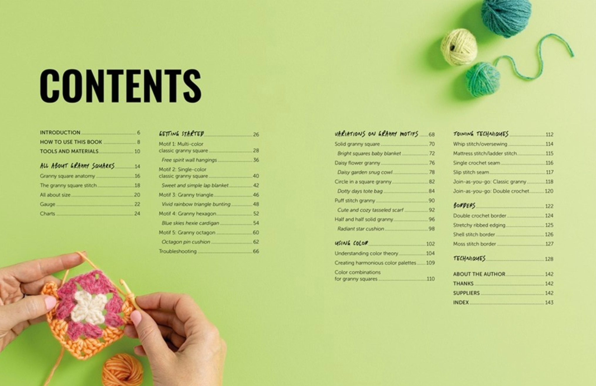 The Granny Square Crochet Bible by Lynne Rowe