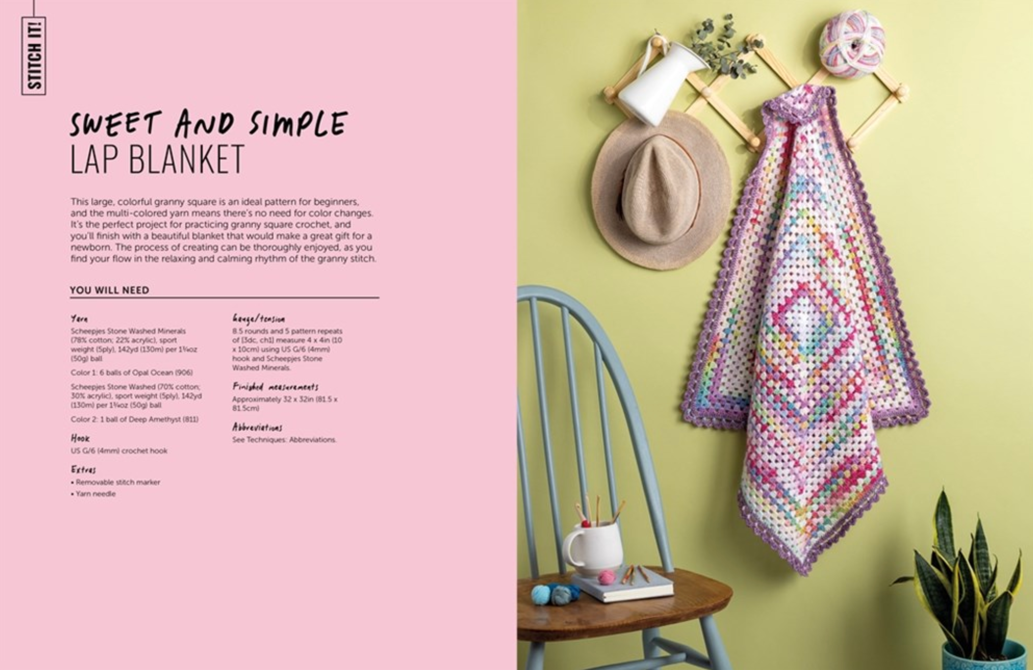 The Granny Square Crochet Bible by Lynne Rowe