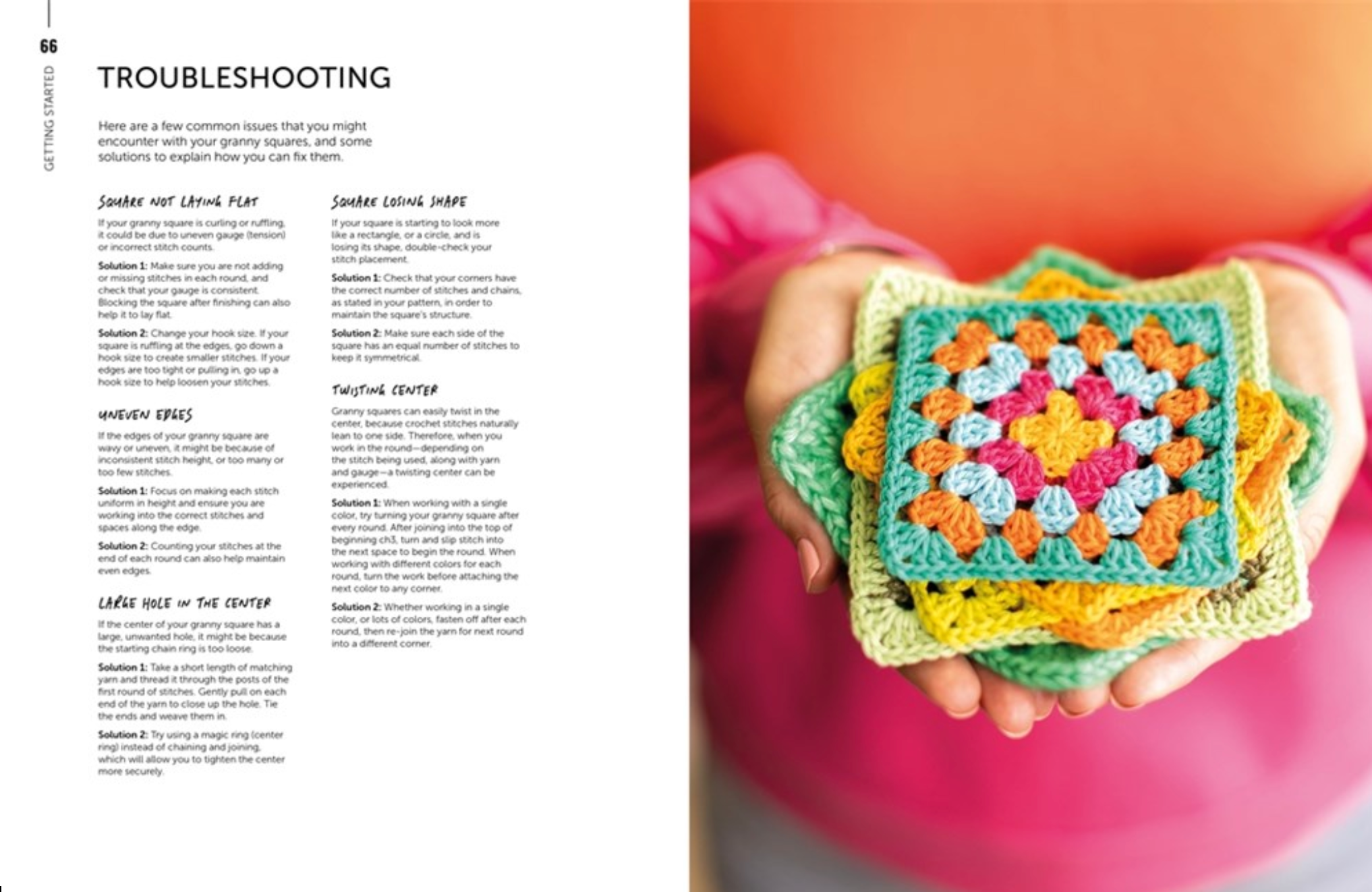 The Granny Square Crochet Bible by Lynne Rowe
