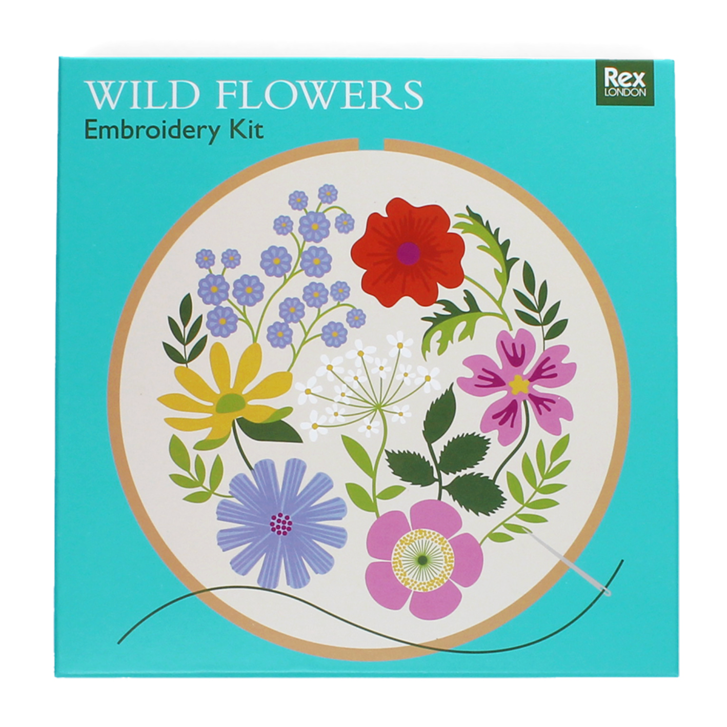 Embroidery kit - Wild Flowers