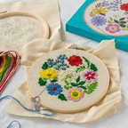 Embroidery kit - Wild Flowers