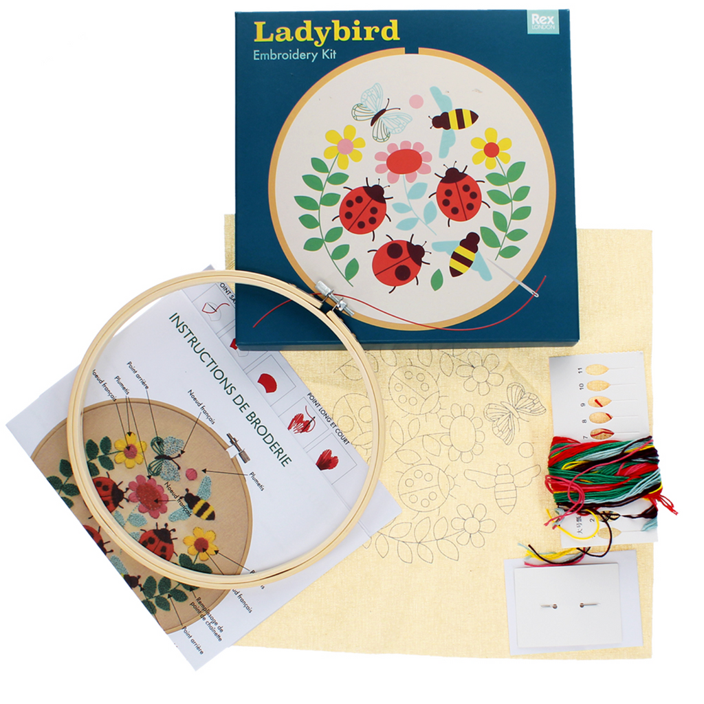 Embroidery kit - Ladybird