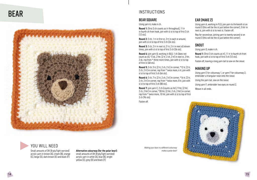 All New 20 to Make : Animal Granny Squares