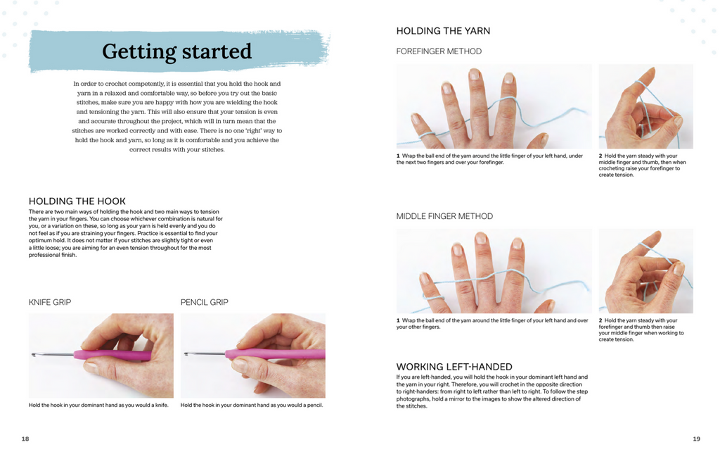 The Beginner's Guide to Crochet by Claire Montgomerie