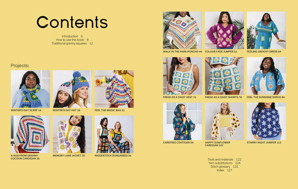 My Granny Square Wardrobe by Sam Sabido