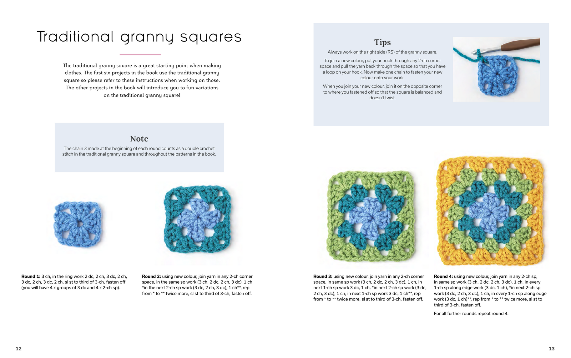 My Granny Square Wardrobe by Sam Sabido