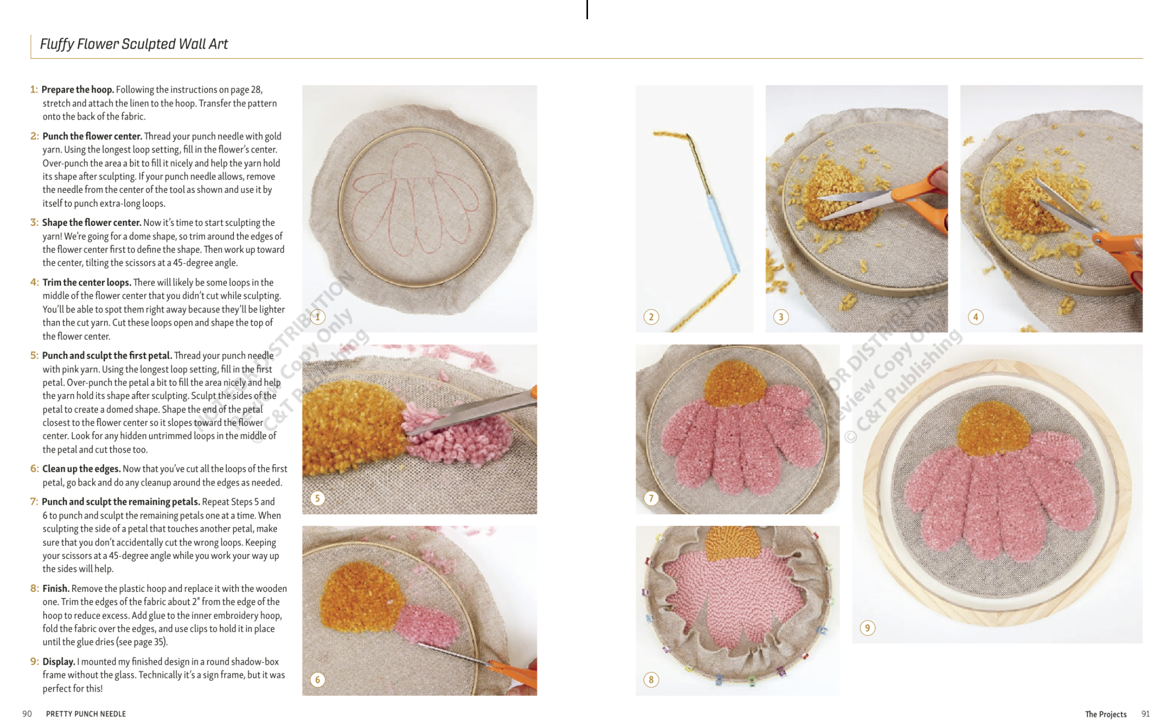 Pretty Punch Needle by Andie Solar