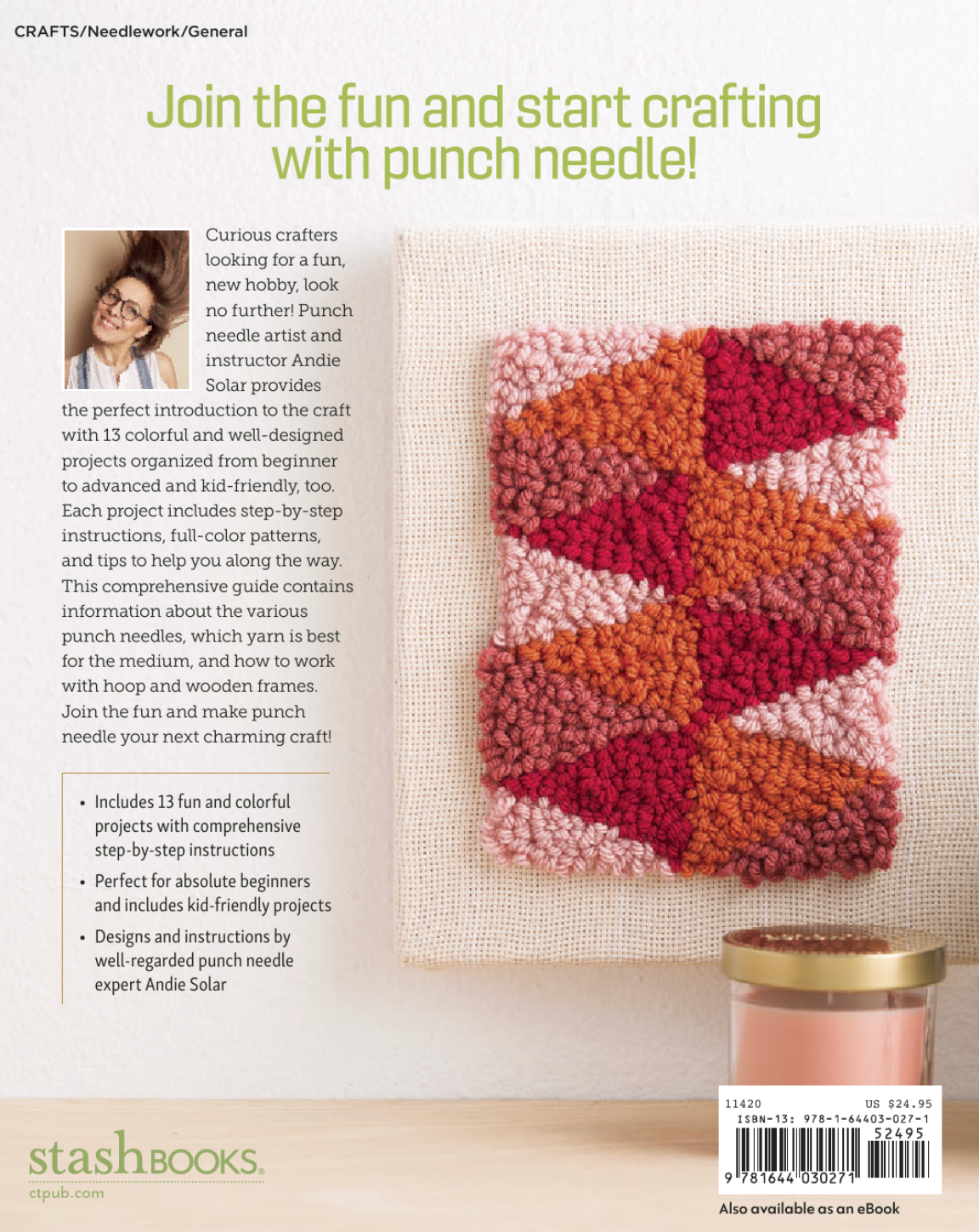 Pretty Punch Needle by Andie Solar