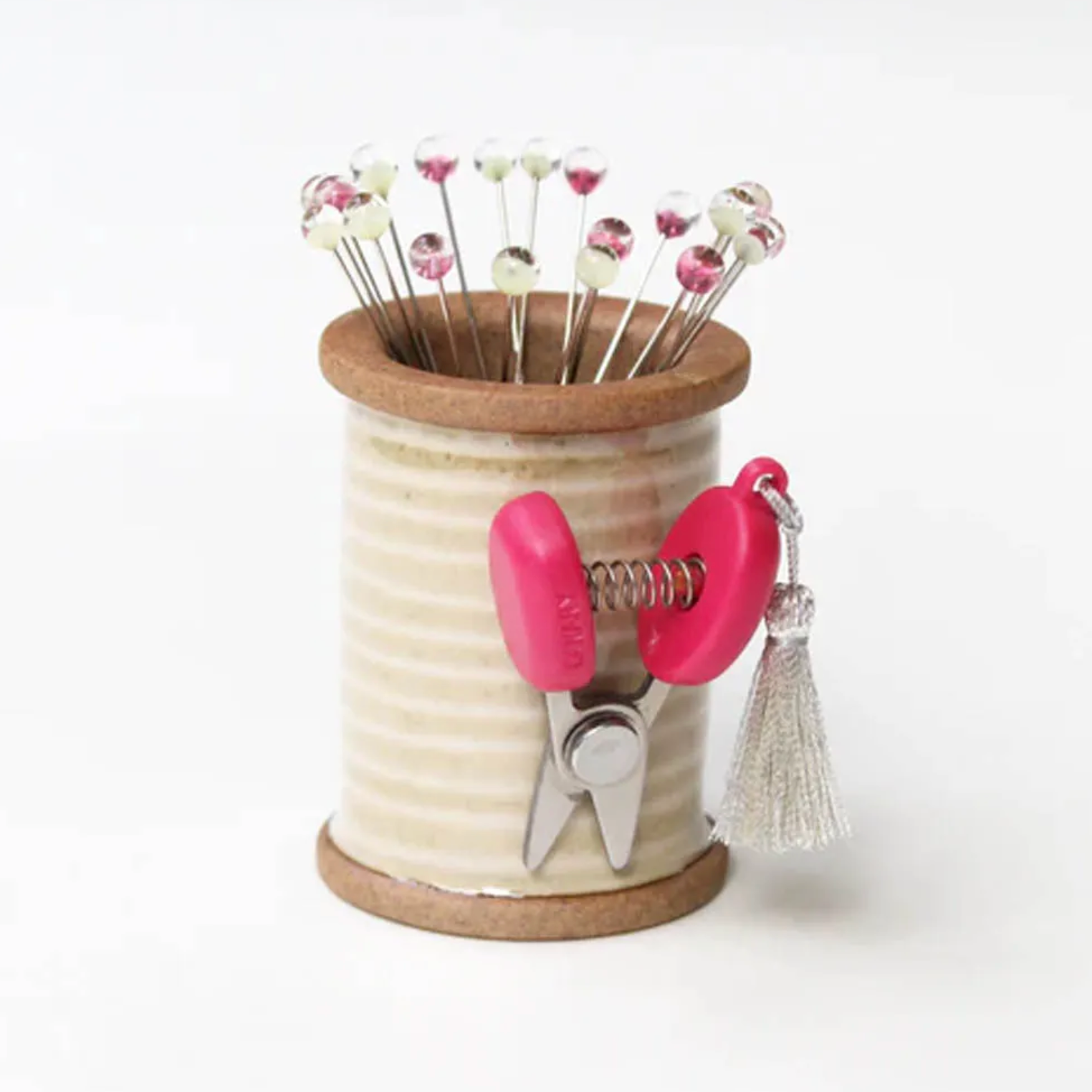 Cohana Seki Mini Scissors Winter Kantsubaki pink