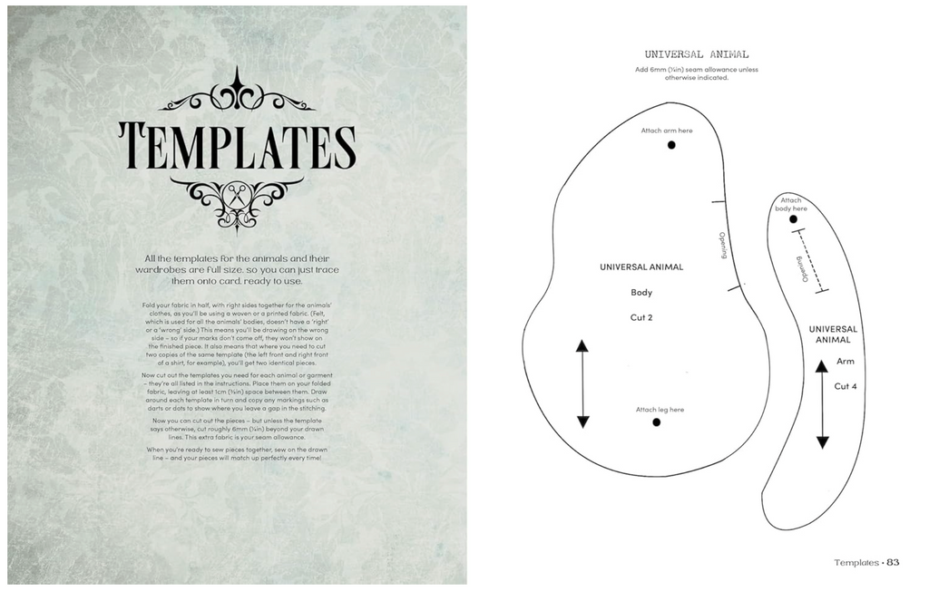 Sew Felt Animals From Apple Blossom Wood