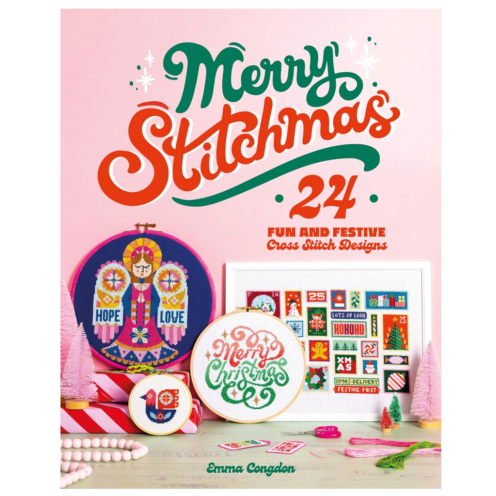 Merry Stitchmas : 24 Fun & Festive Cross Stitch Designs