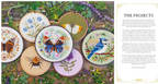 Paint with Thread : In the Garden by Emillie Ferris