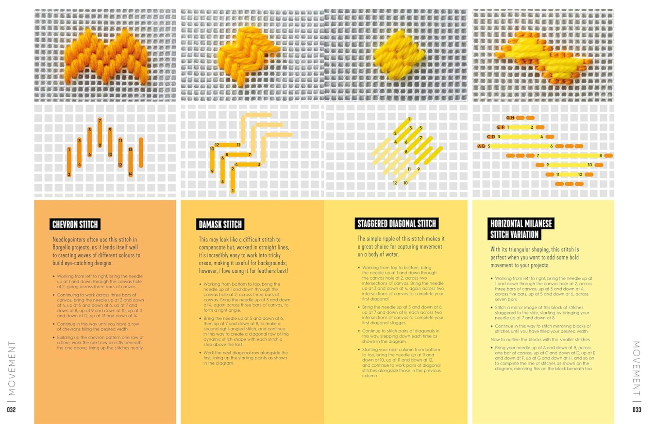 Next Level Needlepoint : Over 100 skill-building stitches & techniques by Emma Homent