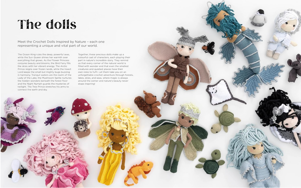 Crochet Dolls Inspired by Nature