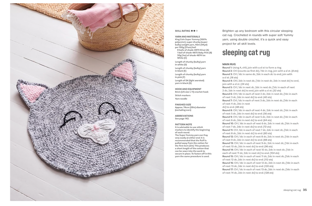 Crocheted Cats: 35 Projects to Make
