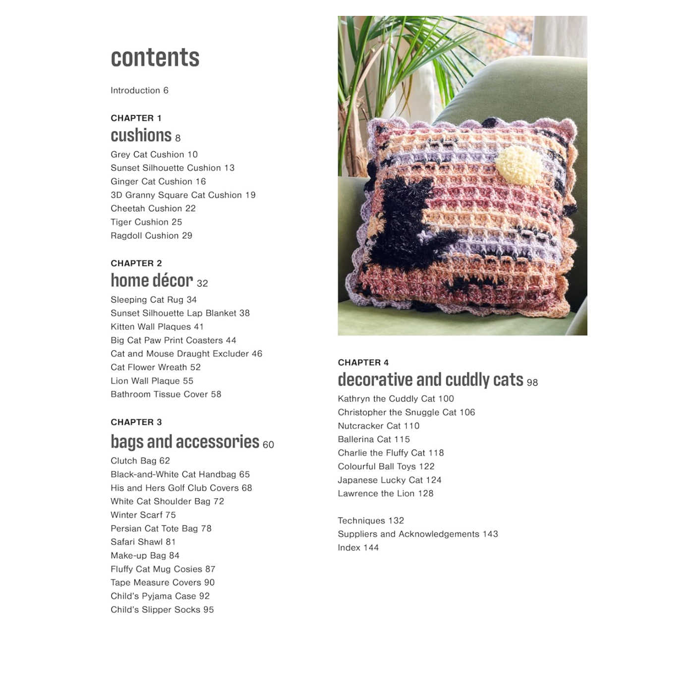 Crocheted Cats: 35 Projects to Make