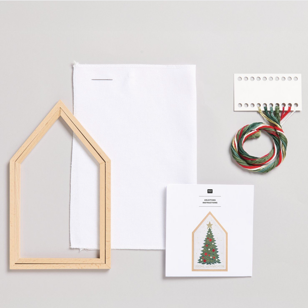 Christmas Tree Embroidery Kit