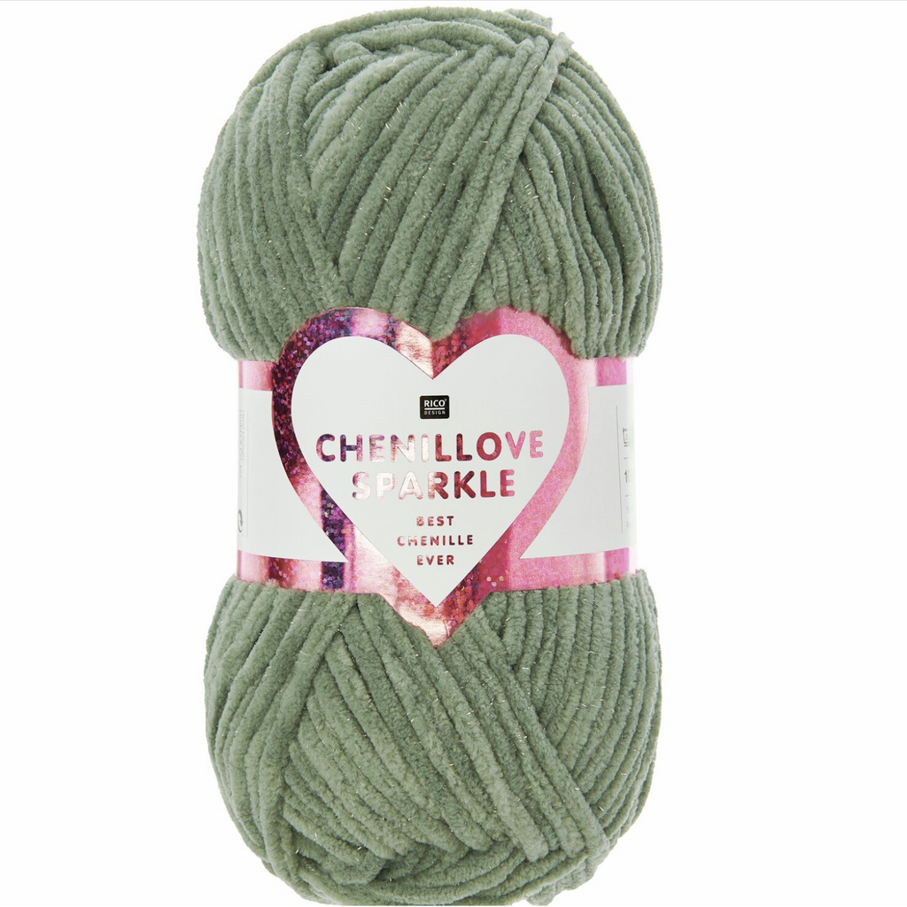Creative Chenillove Sparkle 100g 005 Sage