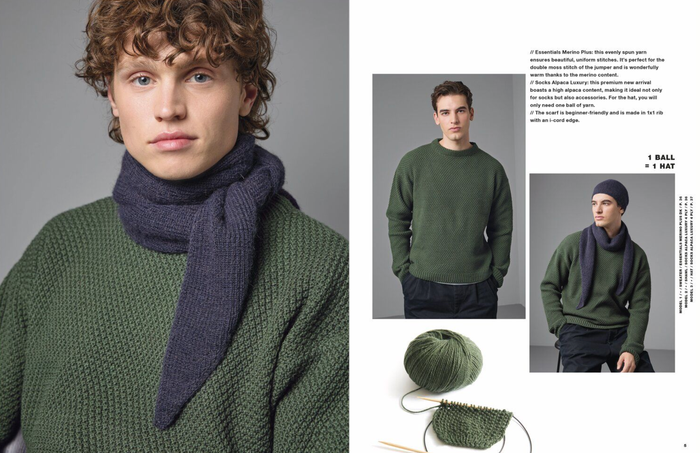 Made by Me : Men : No. 3 : Mens' Knitting Patterns