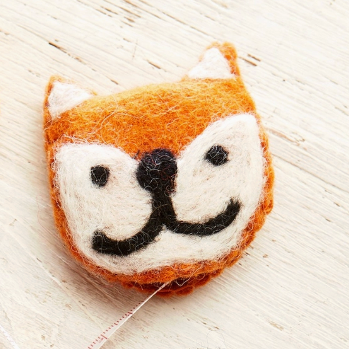 Felt Animal Tape Measure : Fox