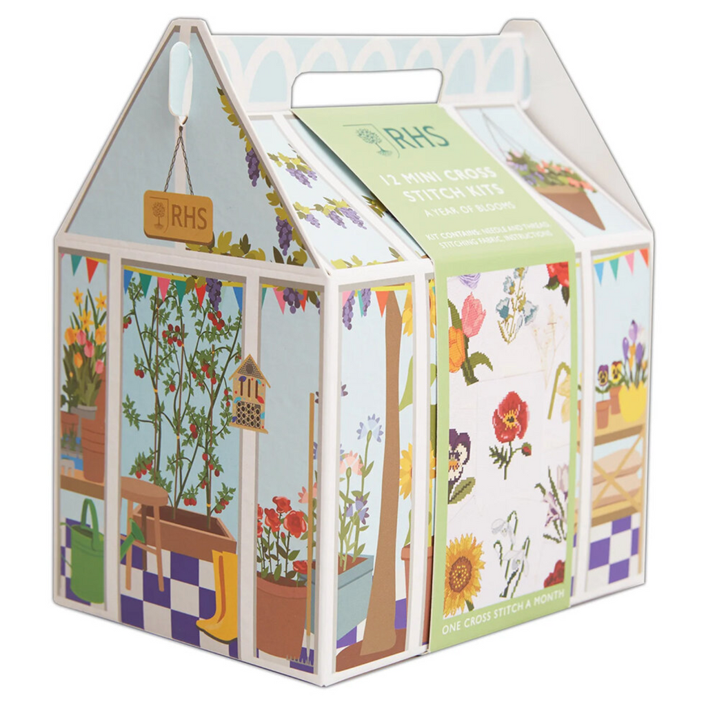 RHS Embroidery Kit 12 Months of Cross Stitch