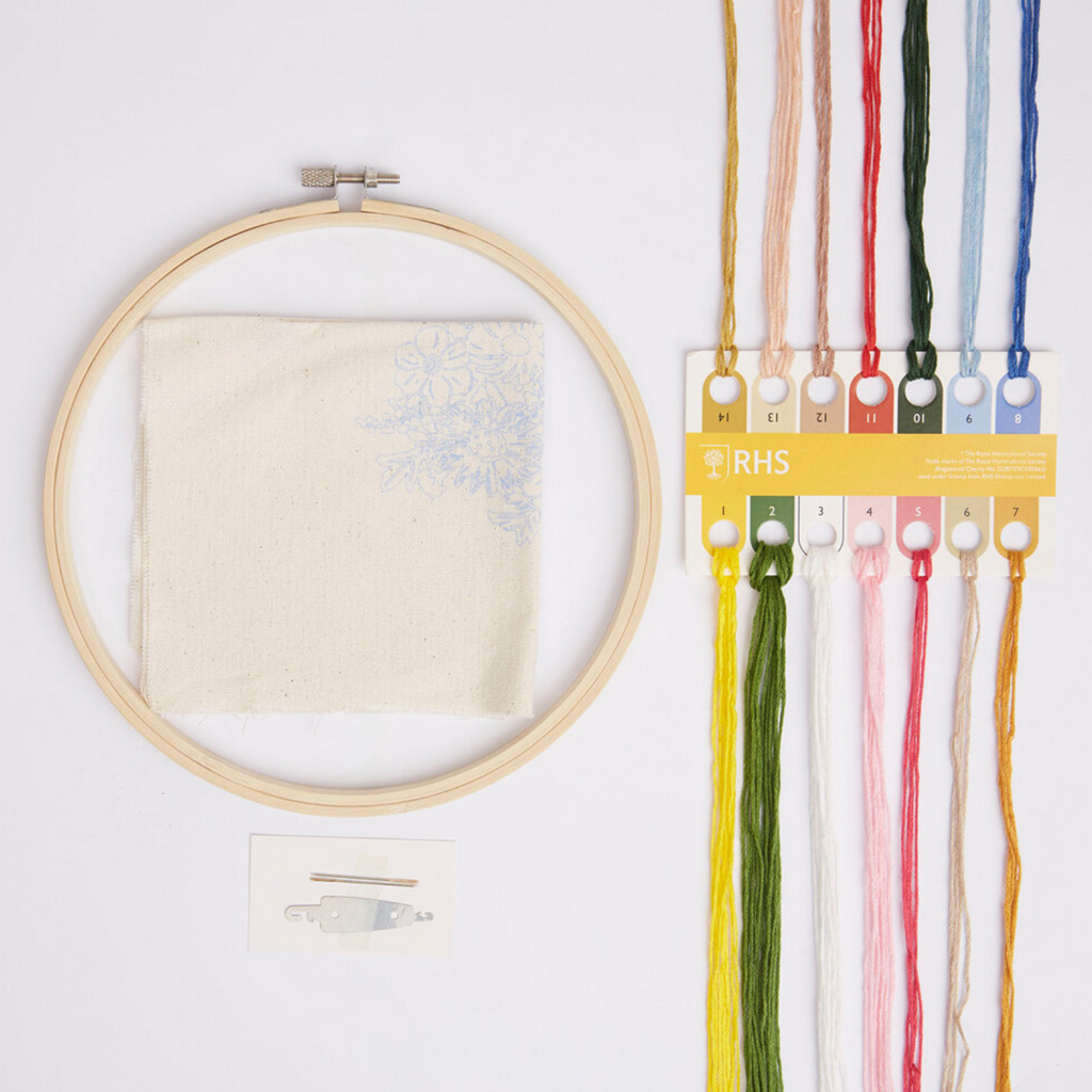 RHS Embroidery Kit : BOUQUET