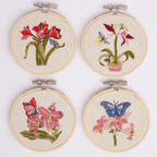 RHS Embroidery Kit : Butterfly & Flora