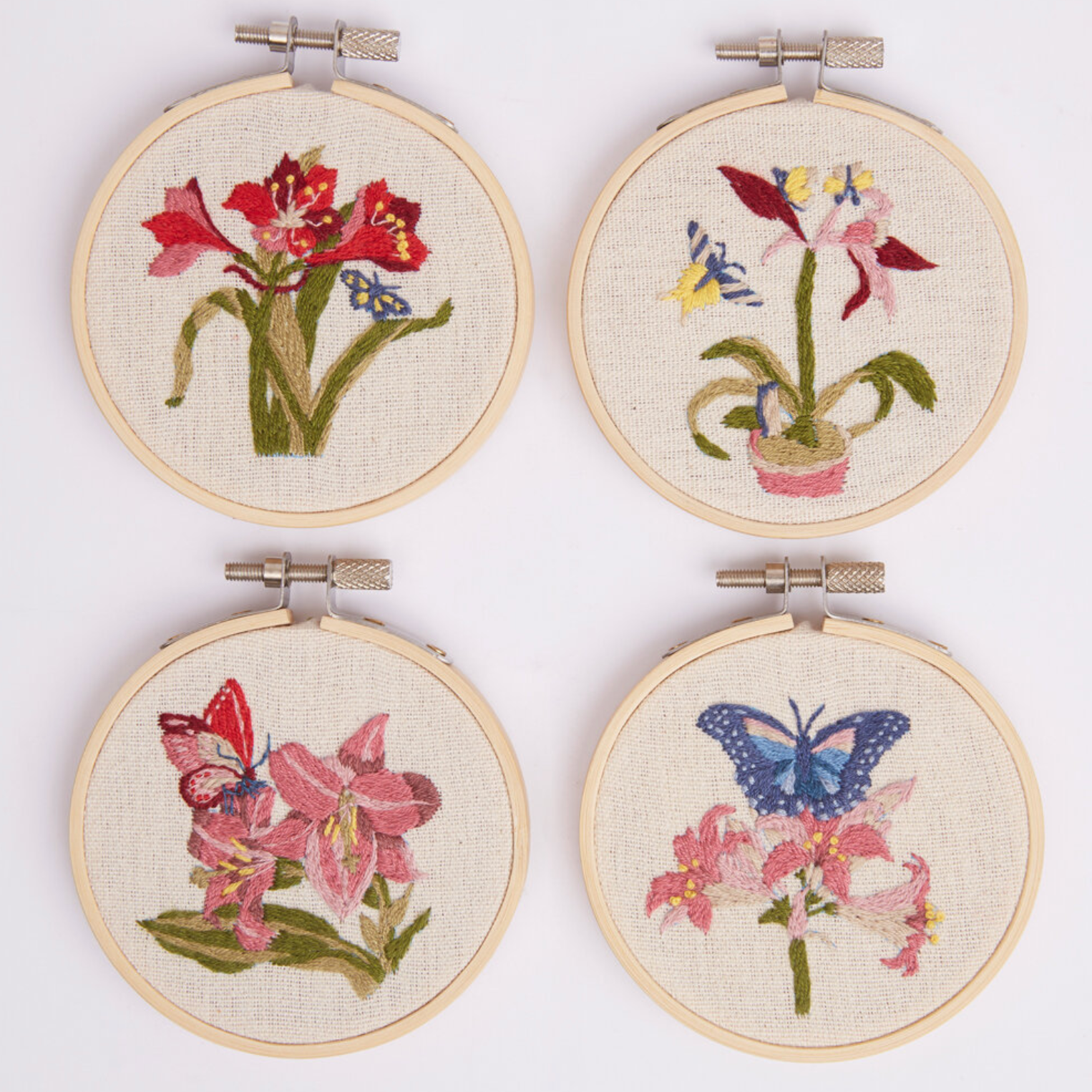 RHS Embroidery Kit : Butterfly & Flora