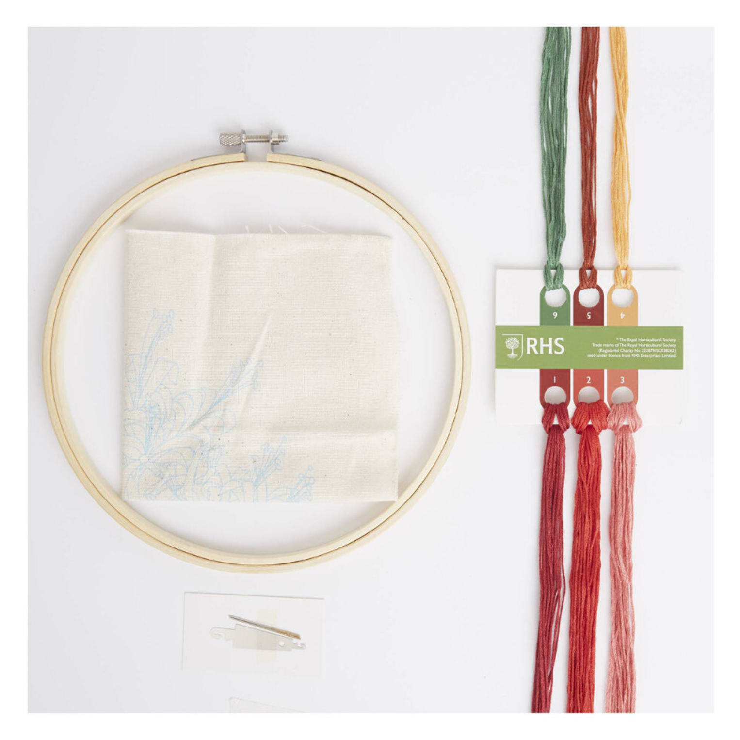 RHS Embroidery Kit : Guernsey Lily