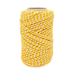 Bakers Twine : Yellow & White : 20m