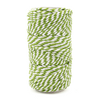 Bakers Twine : Lime & White : 20m
