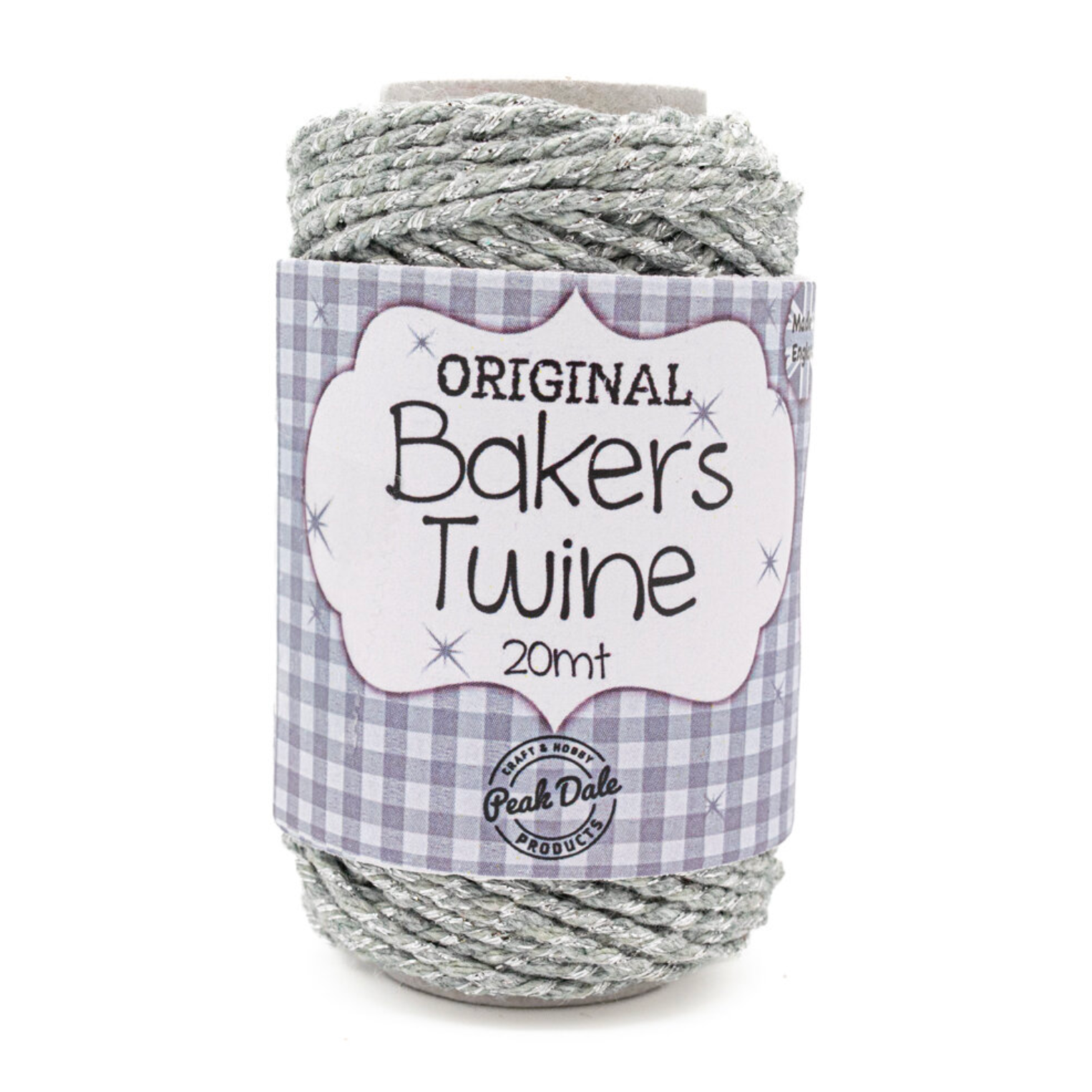 Bakers Twine : Silver Sparkle
