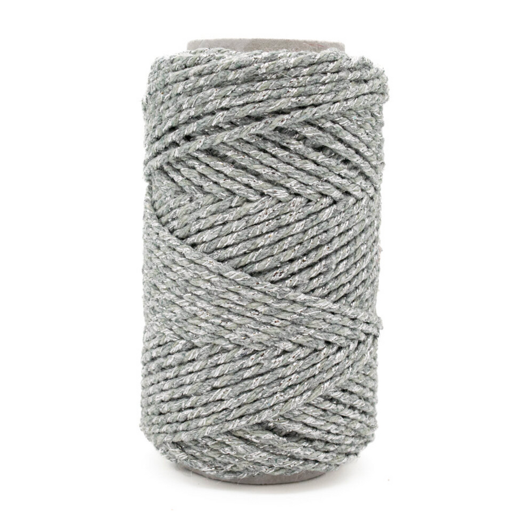 Bakers Twine : Silver Sparkle