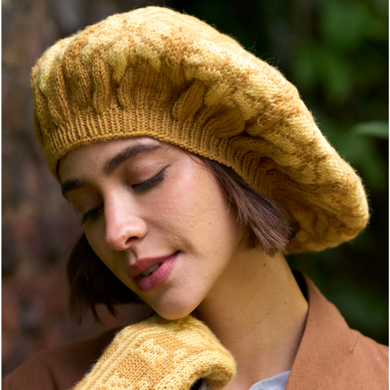 WYS Morris DK : Arcadia Beret & Mittens Kit